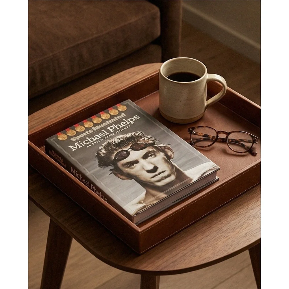 Sports Illustrated Michael Phelps An Epic Olympic Journey Coffee Table Book‎